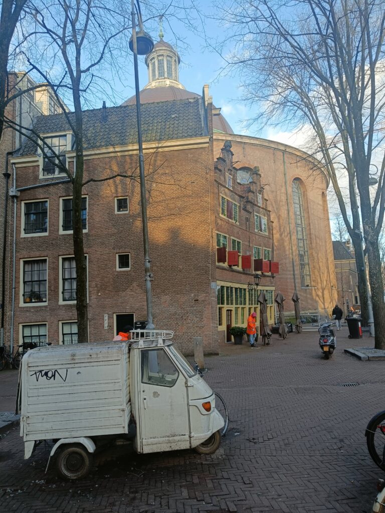 Achterkant Koepelkerk Amsterdam